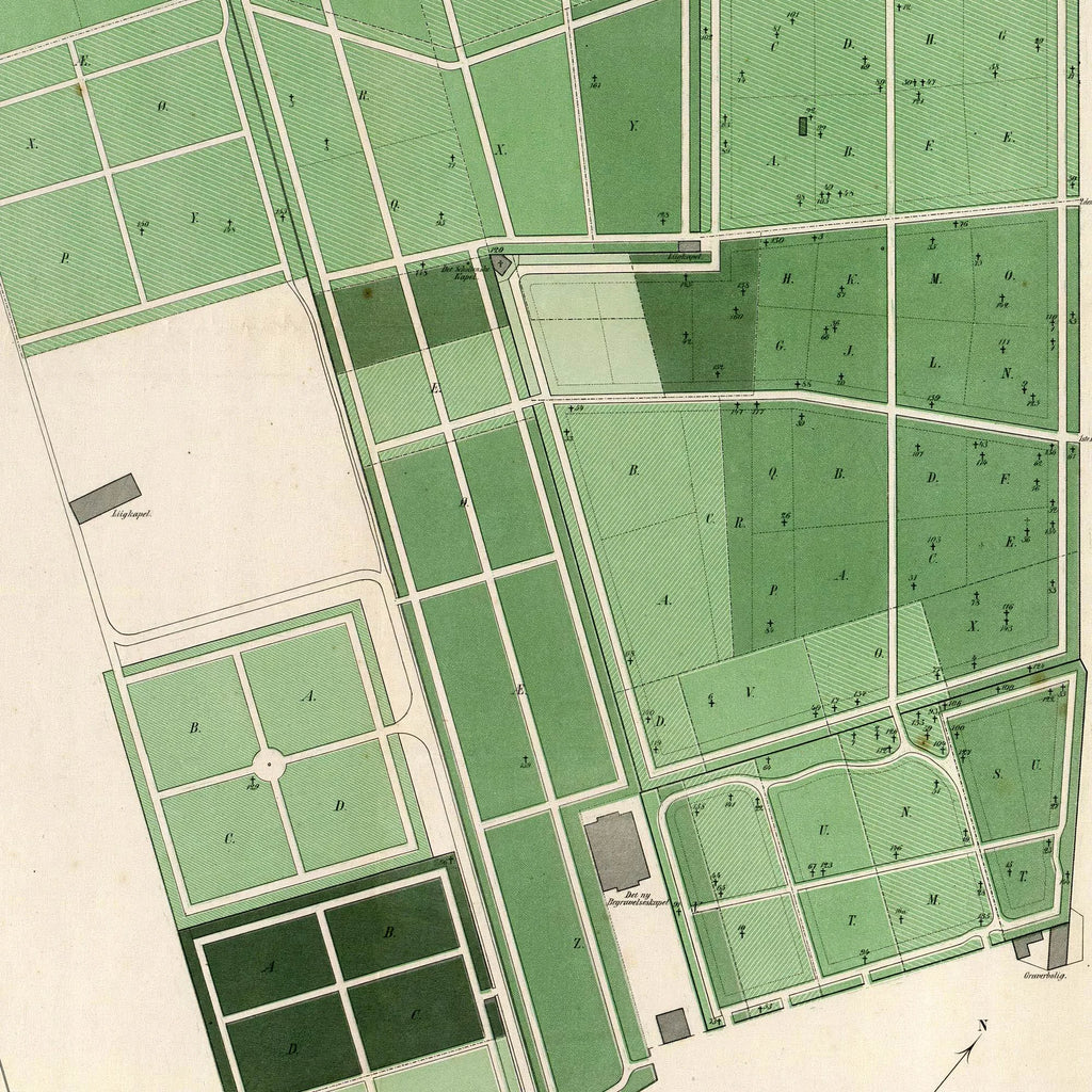 Assistentskirkegaarden 1868 - Historisk tryk – billede 4