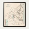 Gentofte & Ordrup Sogn 1897 - 60×66 cm – billede 1