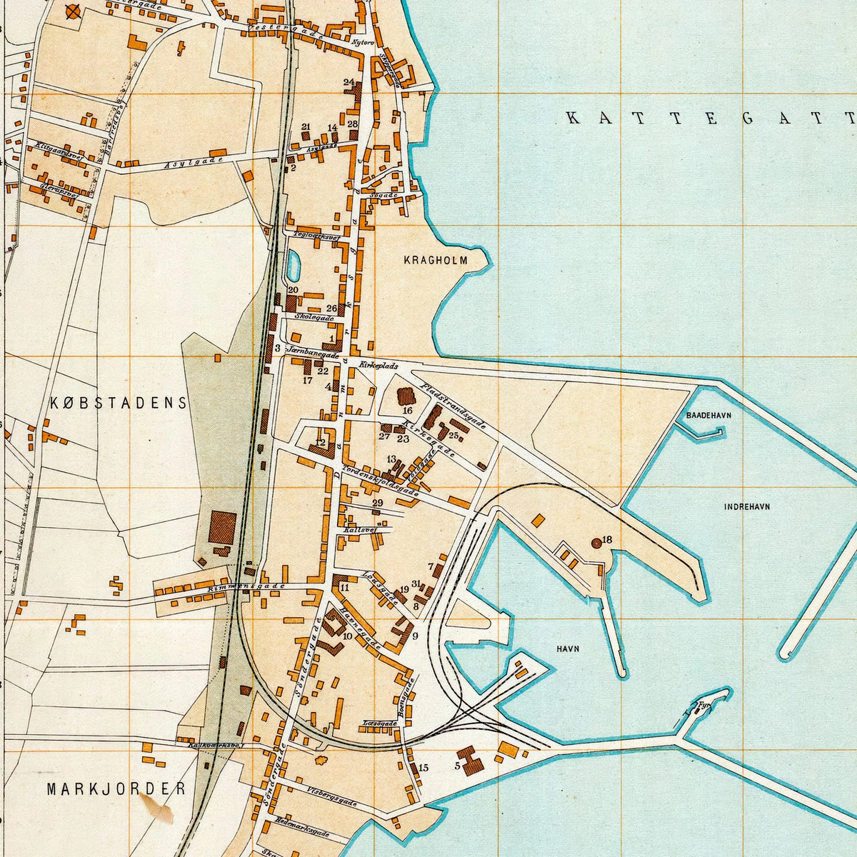 Frederikshavn 1899 - Historisk kort – billede 4