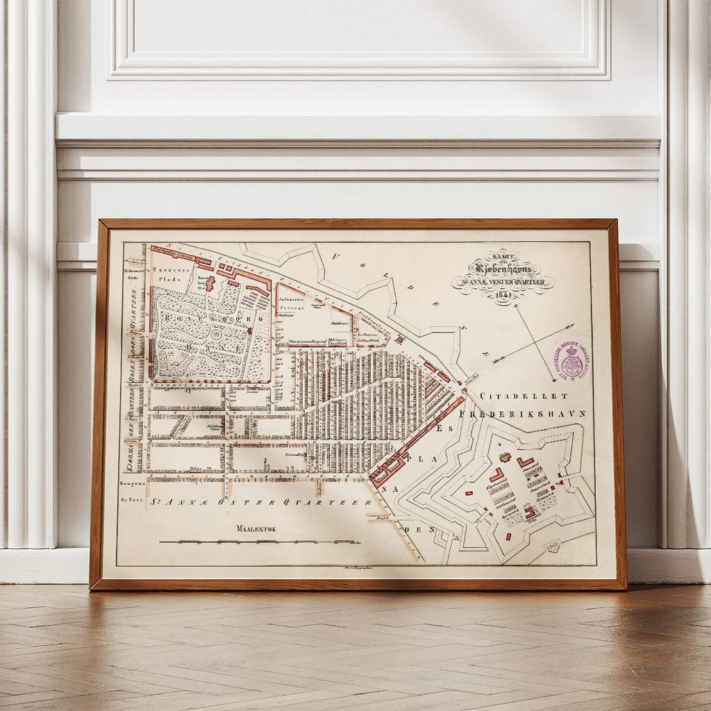 St. Annæ Vester Kvarter 1841 - København – billede 2
