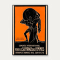 Kvindekonference 1913 - Politisk plakat – billede 1