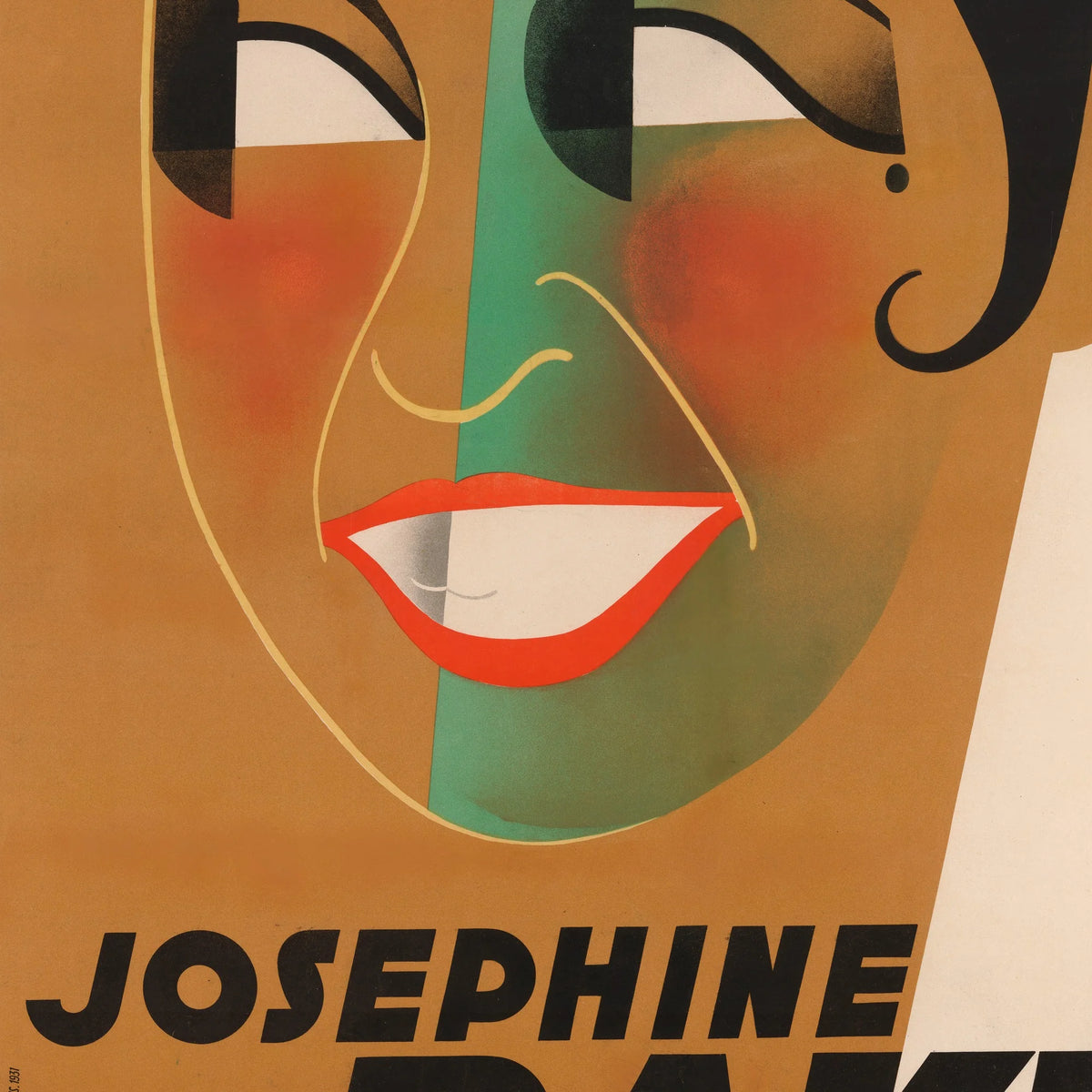 Joséphine Baker 1931 - Teaterplakat – billede 4