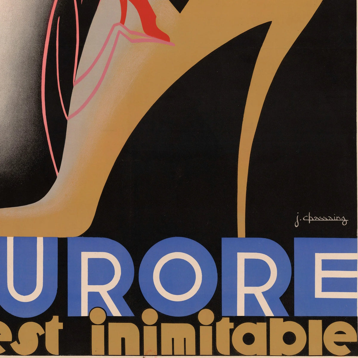 La ligne Aurore 1930 - Reklameplakat – billede 4