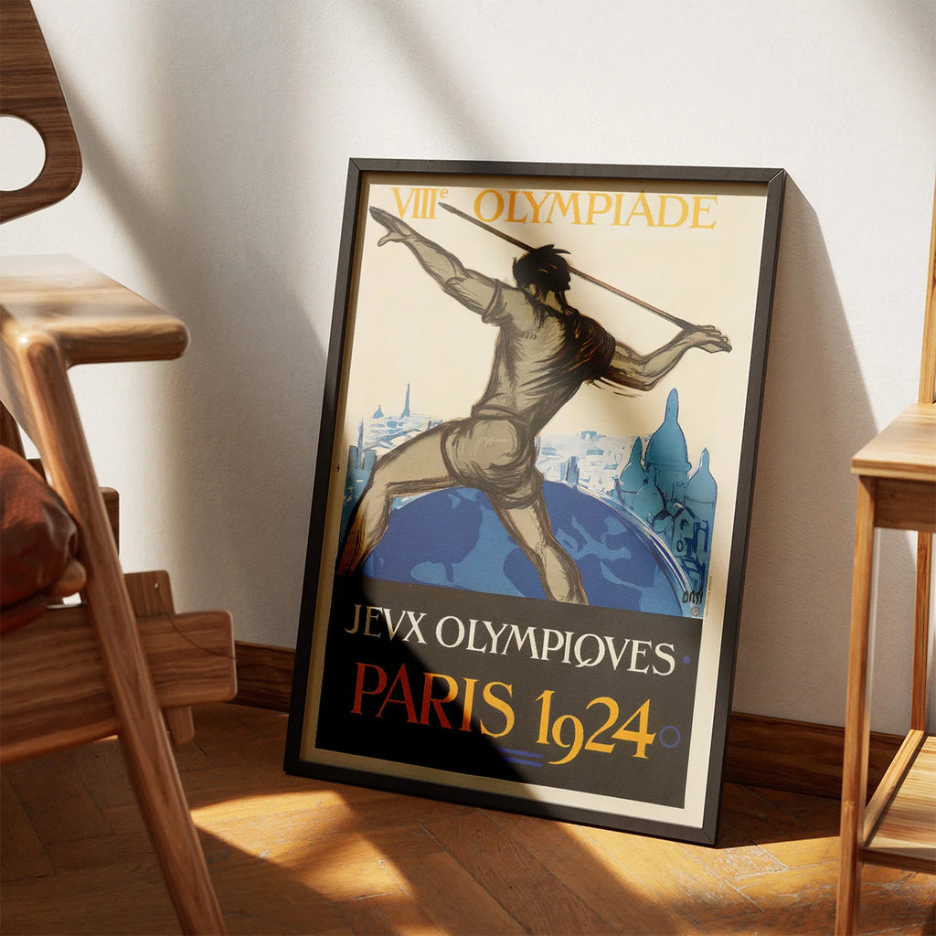 Olympiade Paris 1924 - Plakat – billede 3