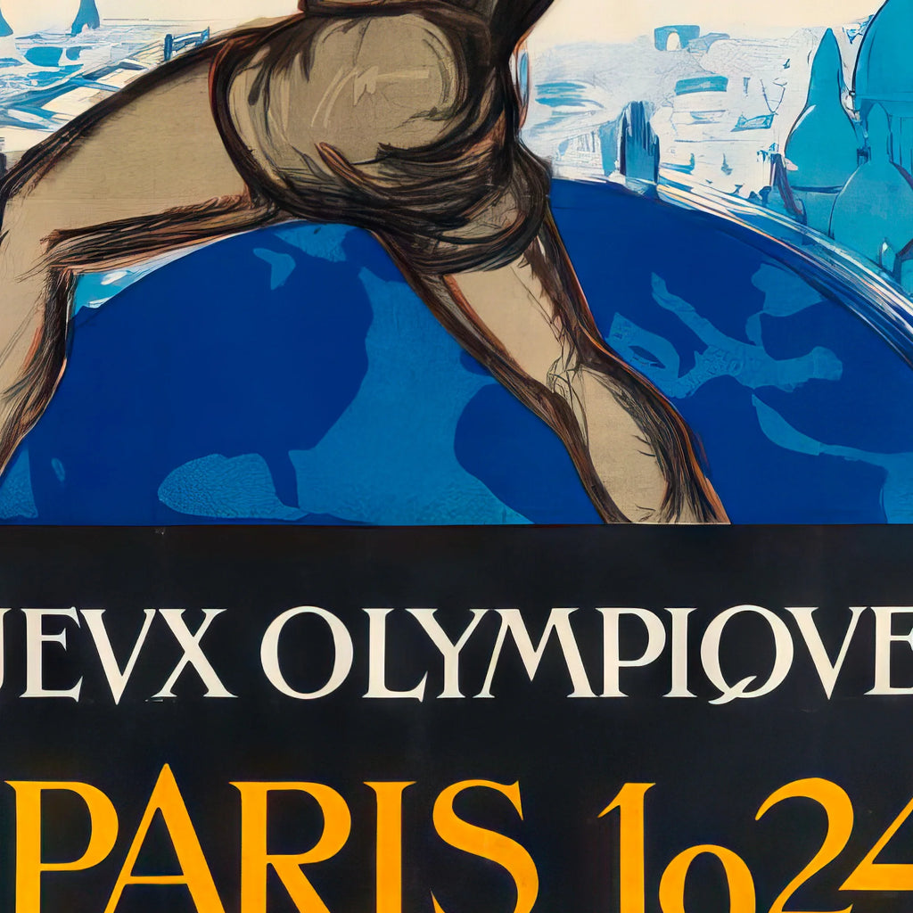 Olympiade Paris 1924 - Plakat – billede 4