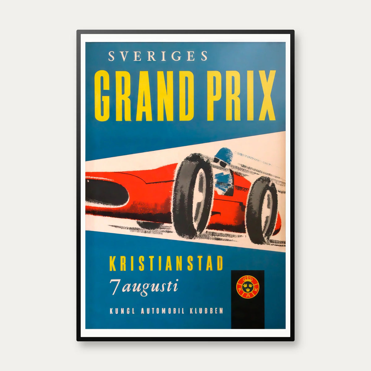 Kristianstad Grand Prix 1955 - Motorsport – billede 1