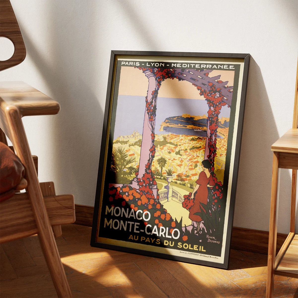 Monte-Carlo, Monaco 1920 - Plakat – billede 3