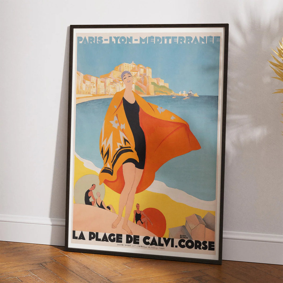 Calvi 1920 - Paris-Lyon - Plakat – billede 2
