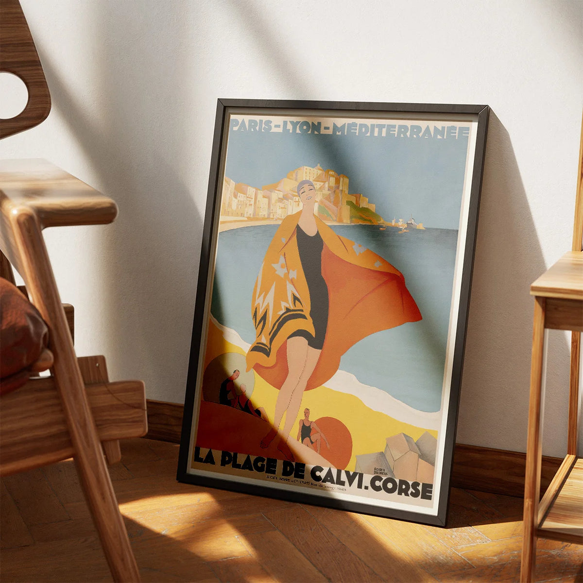 Calvi 1920 - Paris-Lyon - Plakat – billede 3