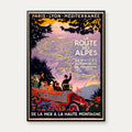 Alperne 1920 - Paris-Lyon - Plakat – billede 1