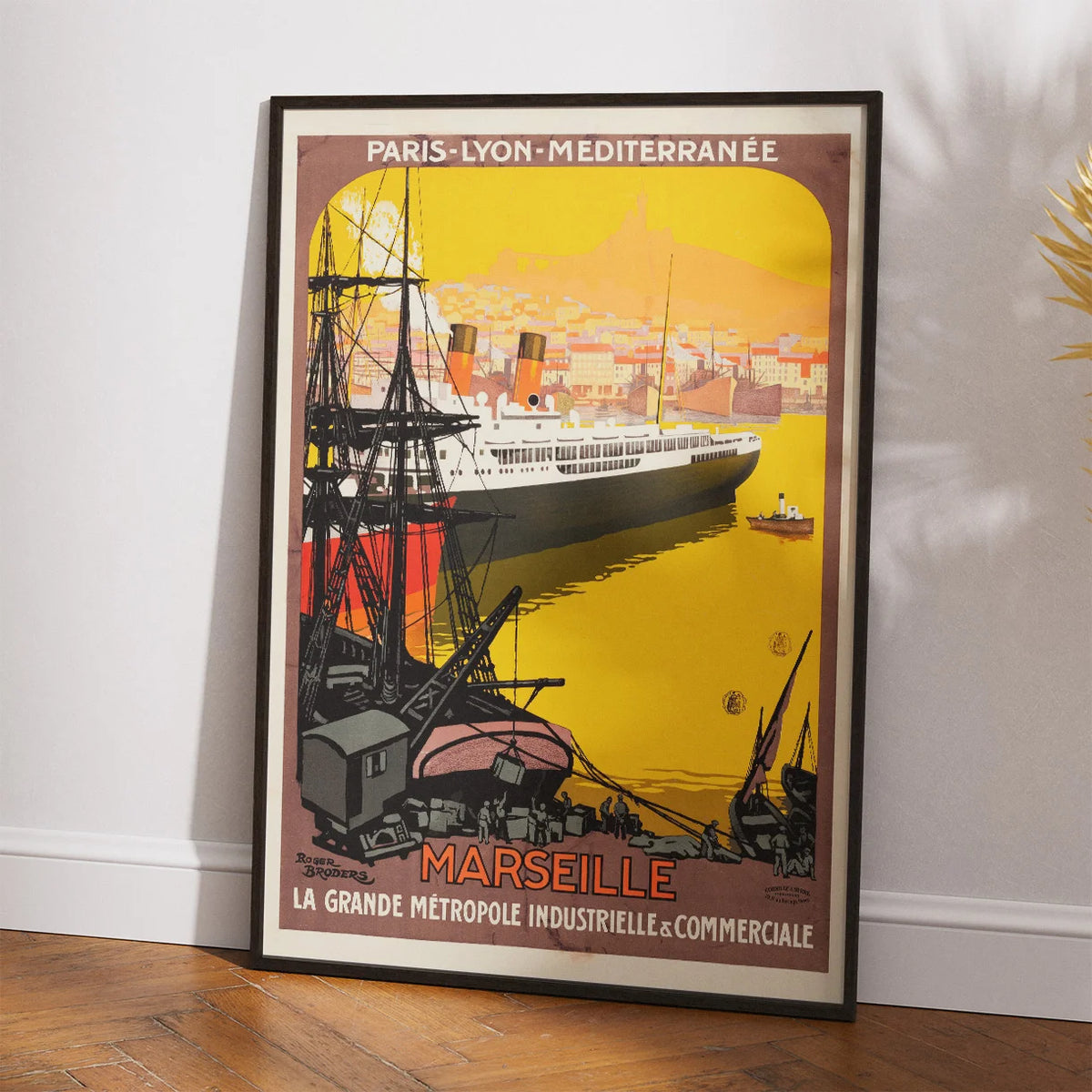 Marseille 1922 - Plakat – billede 2