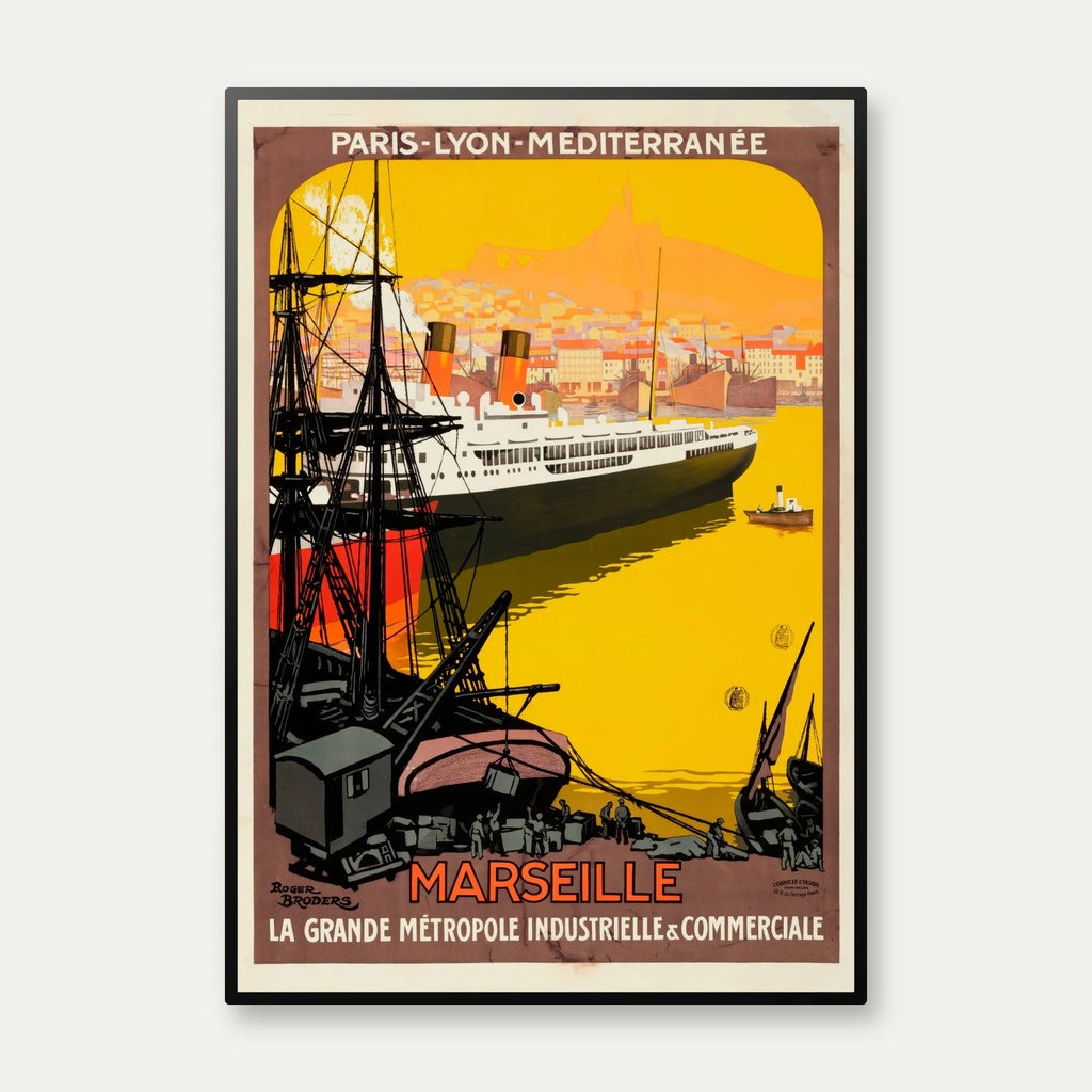 Marseille 1922 - Plakat – billede 1