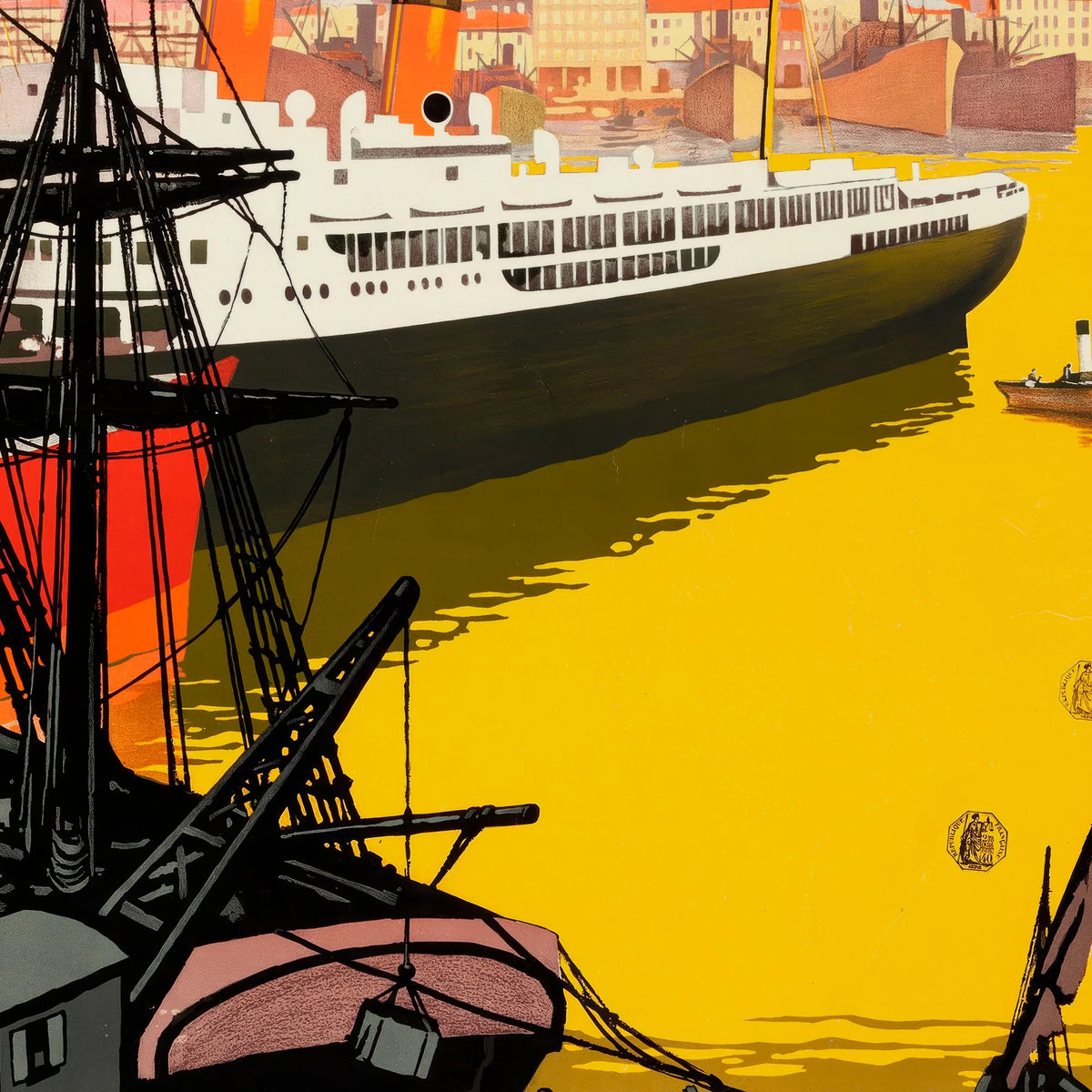 Marseille 1922 - Plakat – billede 4