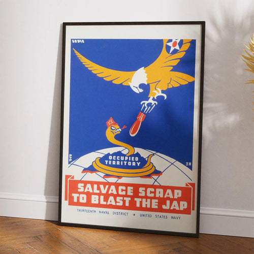 2. Verdenskrig 1942 - Propaganda plakat – billede 2