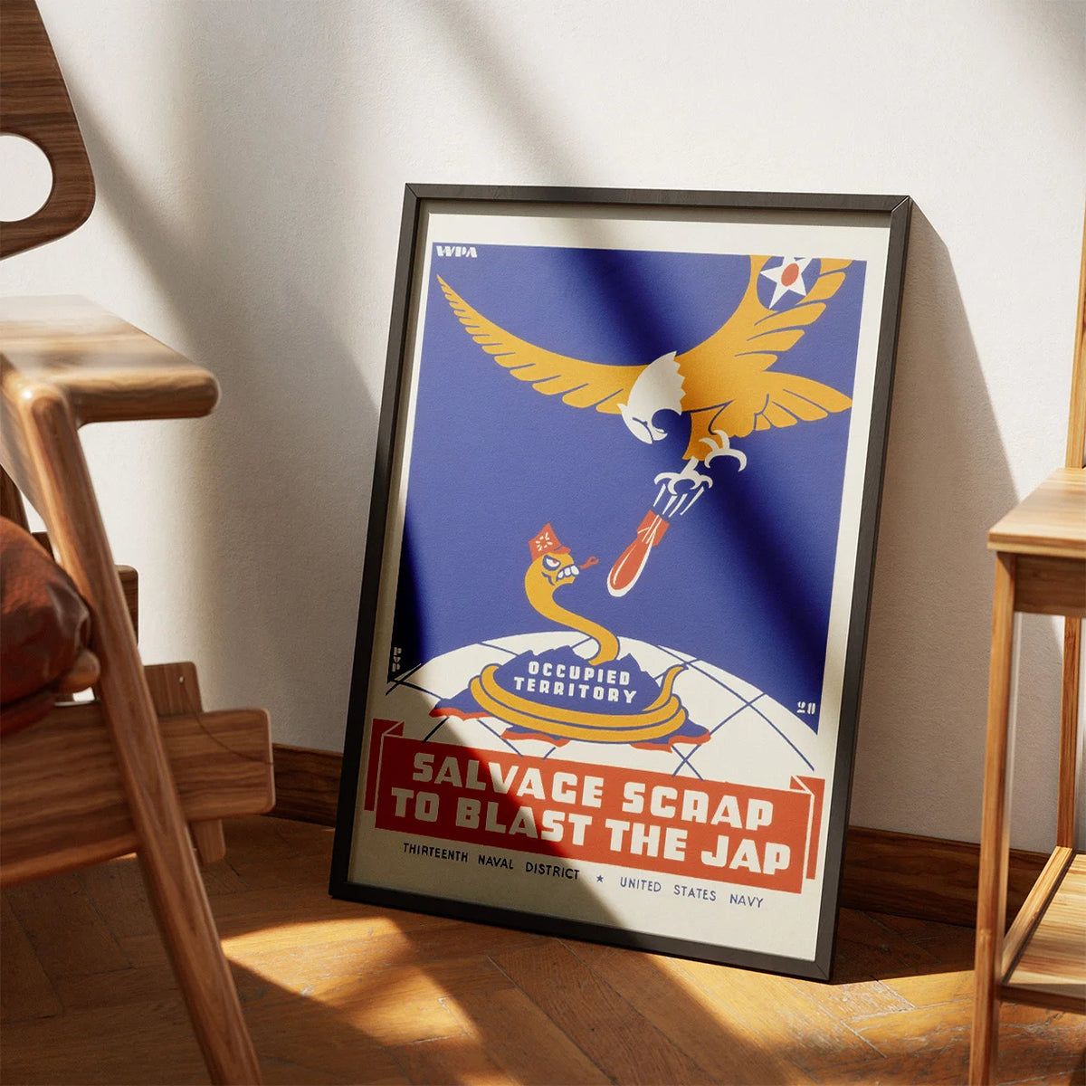 2. Verdenskrig 1942 - Propaganda plakat – billede 3