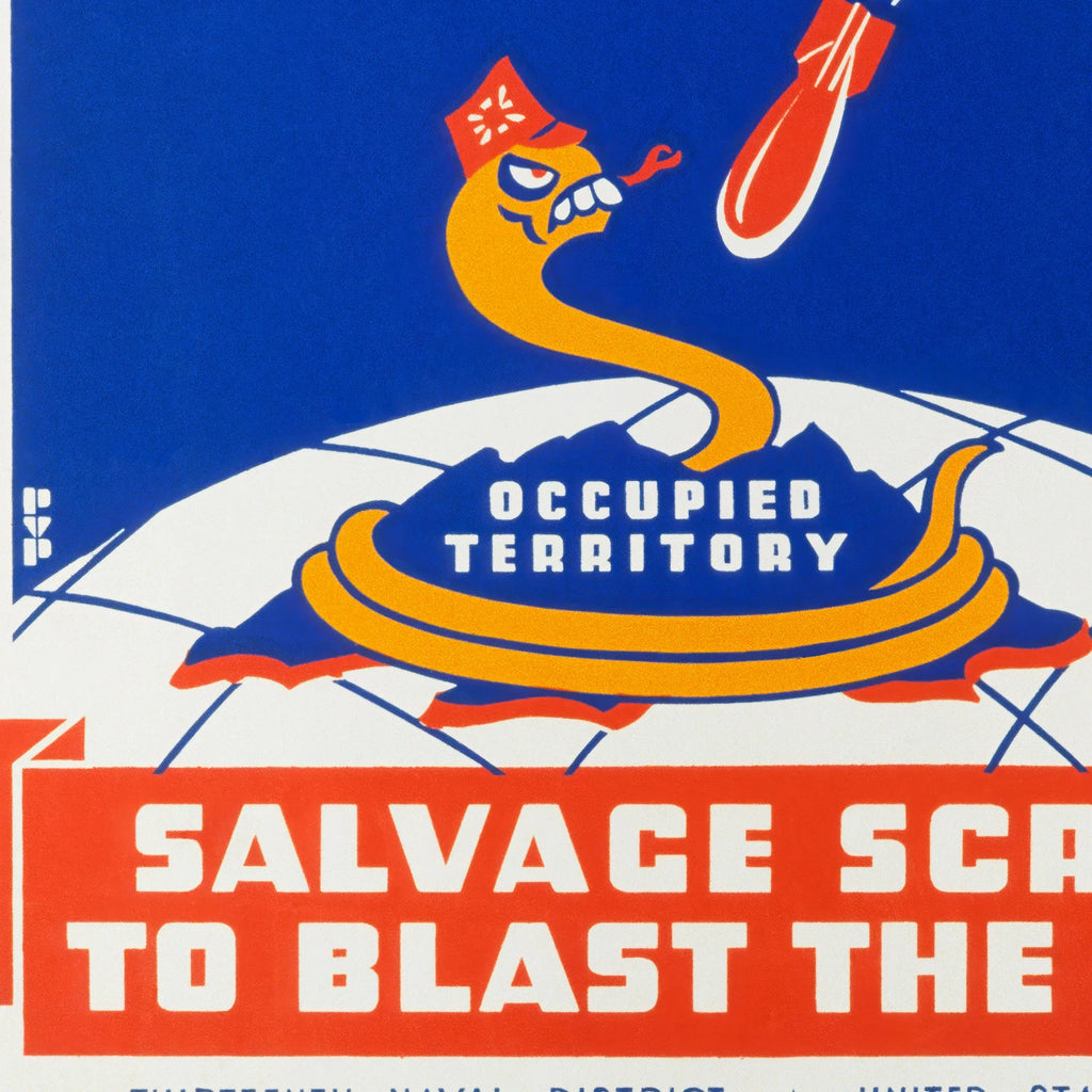 2. Verdenskrig 1942 - Propaganda plakat – billede 4