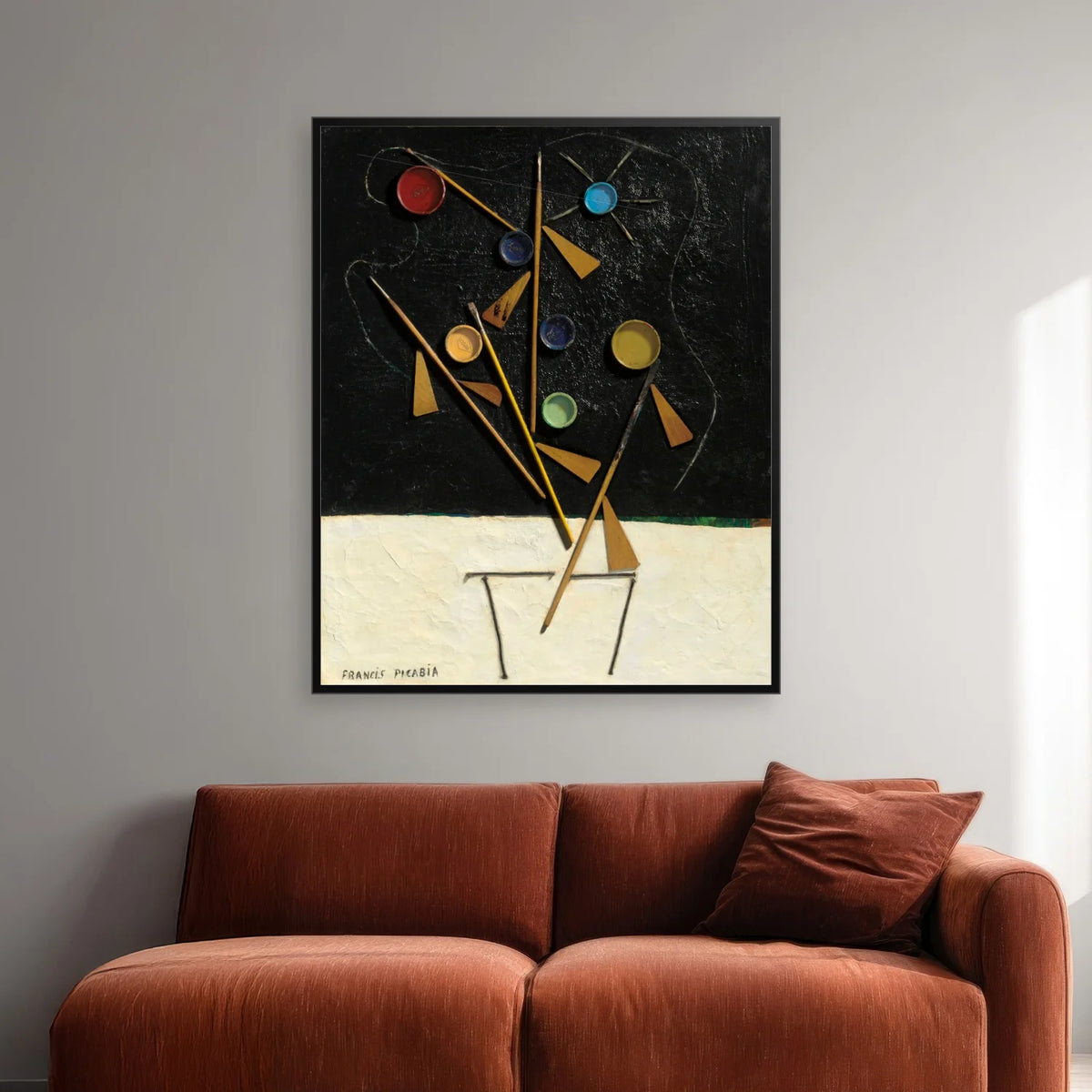 Sans titre 1924 - Kunstplakat - 49×60 cm – billede 2