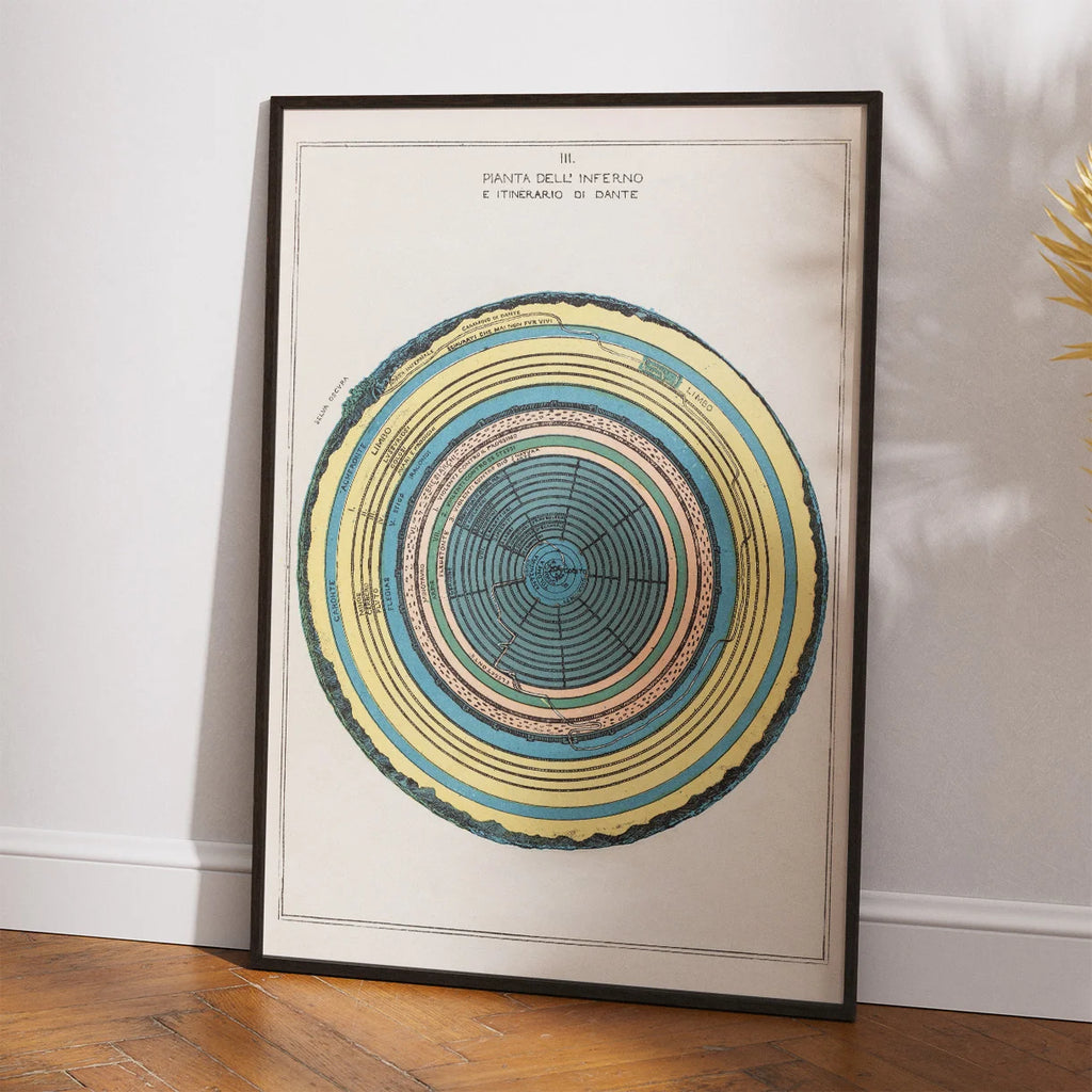 Dante's Helvede 1855 - Plakat – billede 2