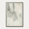 København & sejlrenderne 1882 - Søkort – billede 1