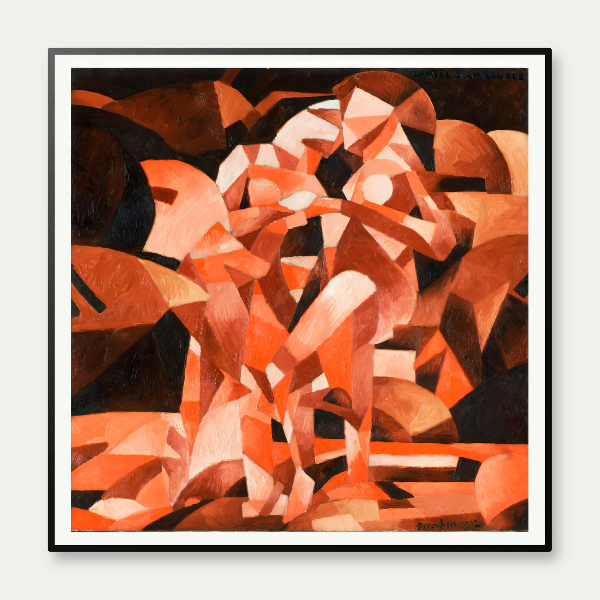 Dances at the Spring 1912 - Kunstplakat – billede 1