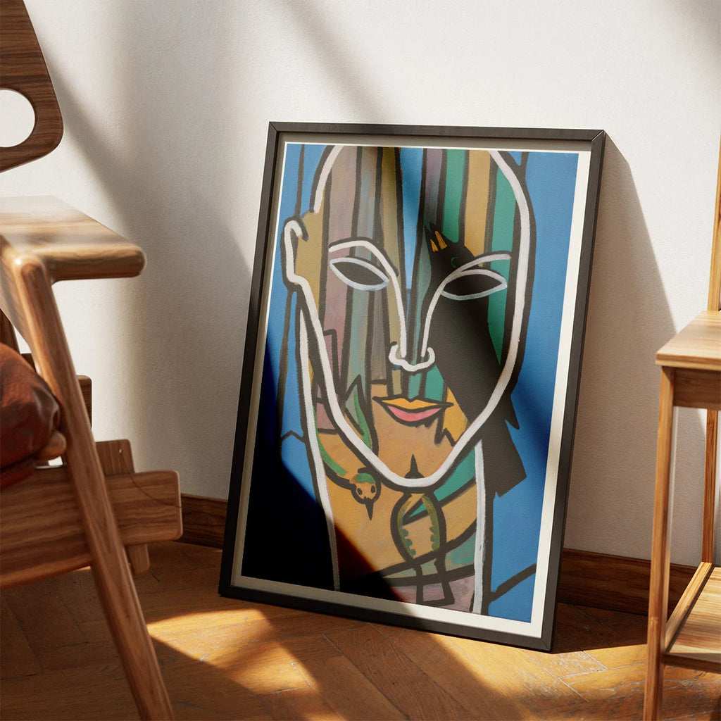 Tête cage aux oiseaux 1938 - Surrealistisk plakat – billede 3