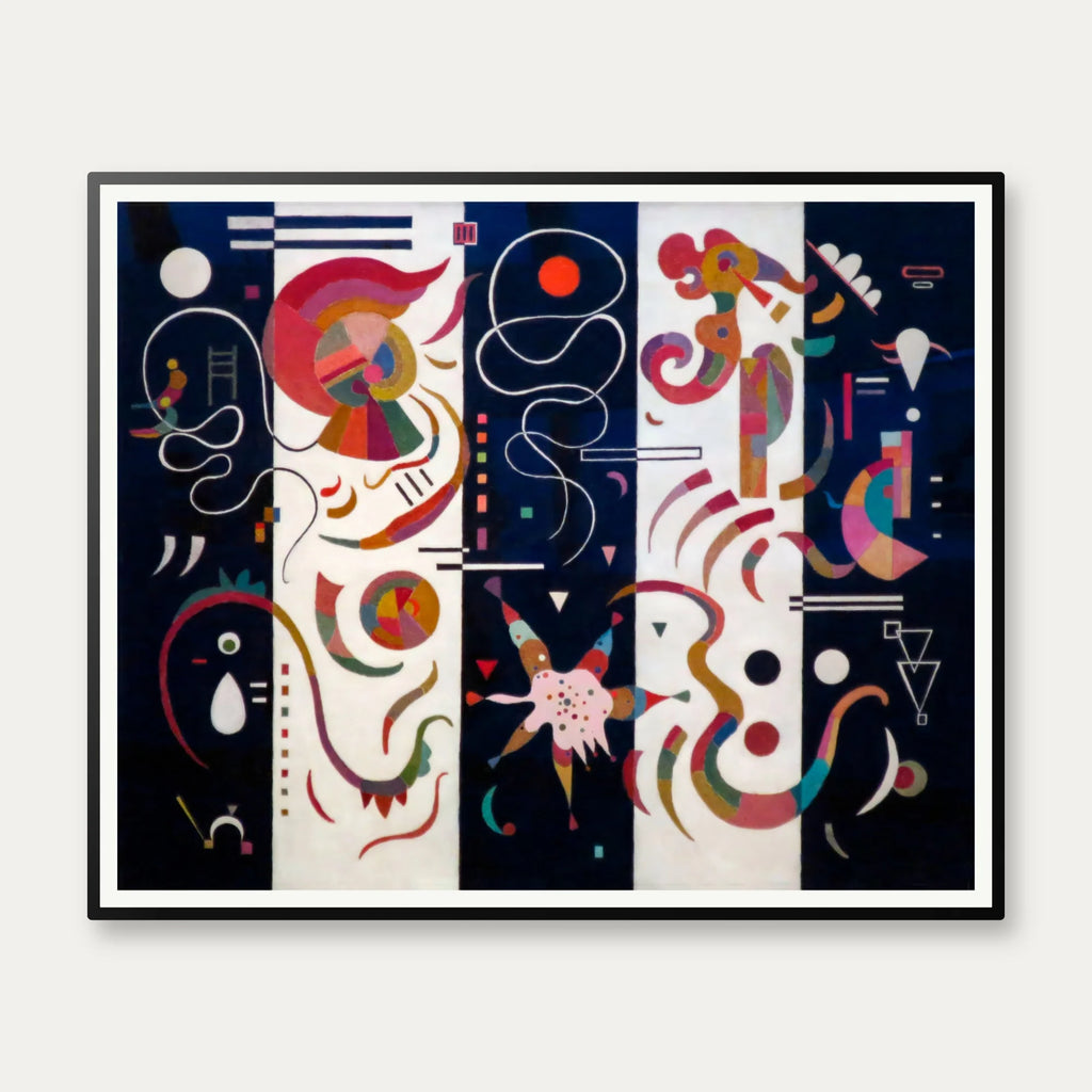 Striped 1934 - Kunstplakat - 62×50 cm – billede 1