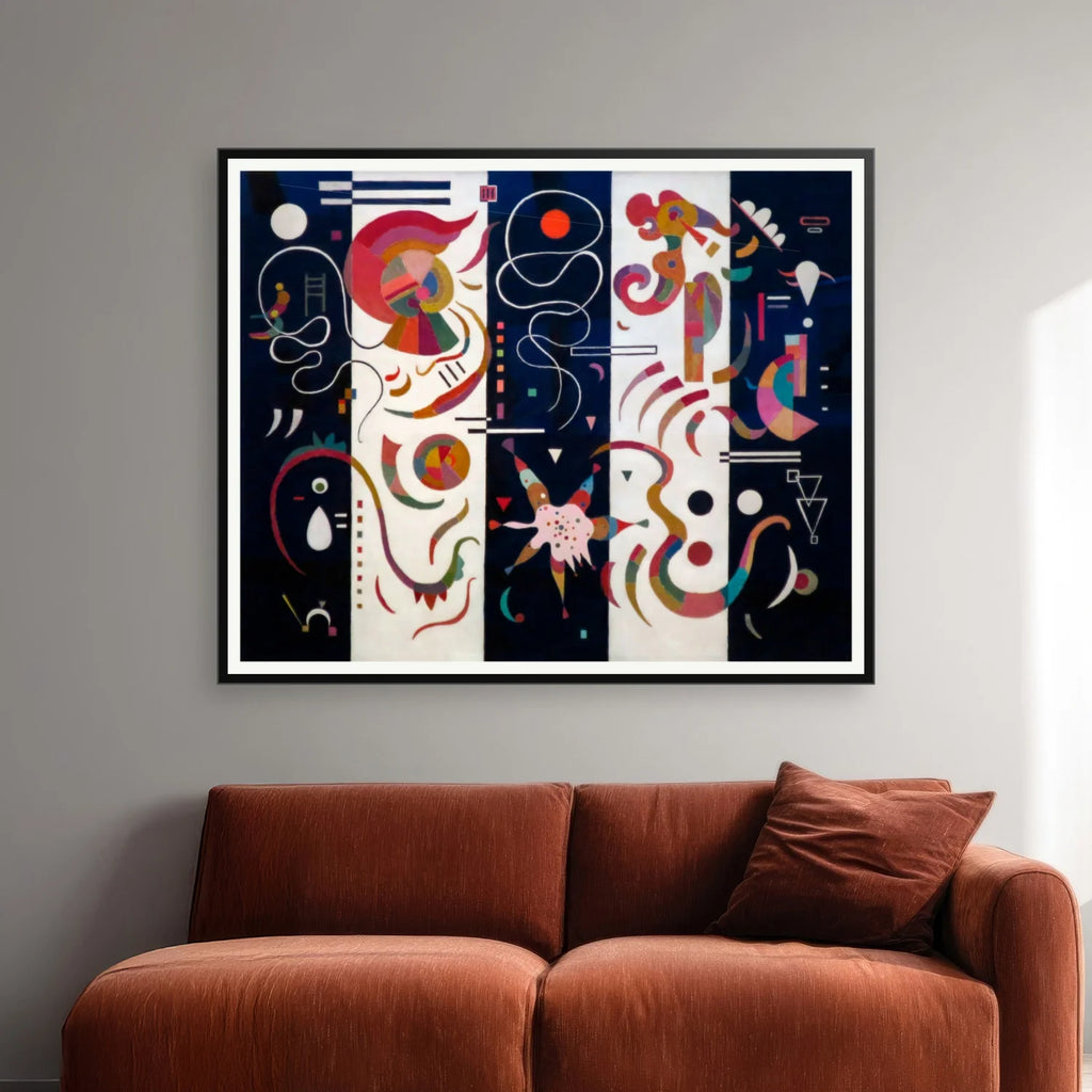 Striped 1934 - Kunstplakat - 62×50 cm – billede 2