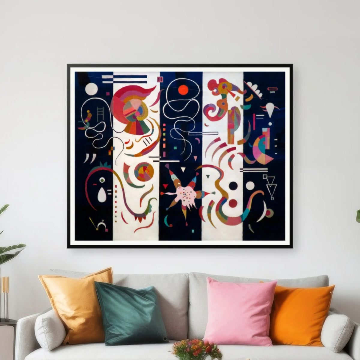 Striped 1934 - Kunstplakat - 62×50 cm – billede 3
