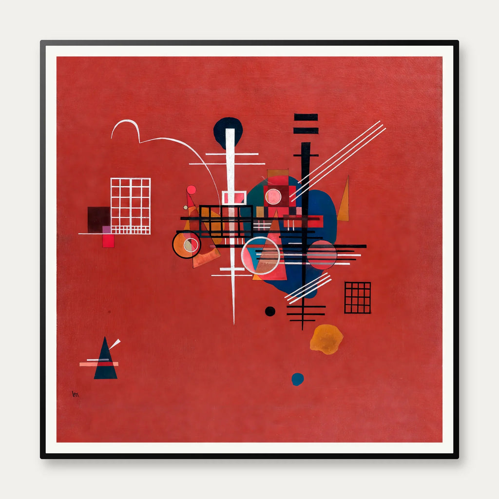 Dumpfes Rot 1927 - Kunstplakat – billede 1