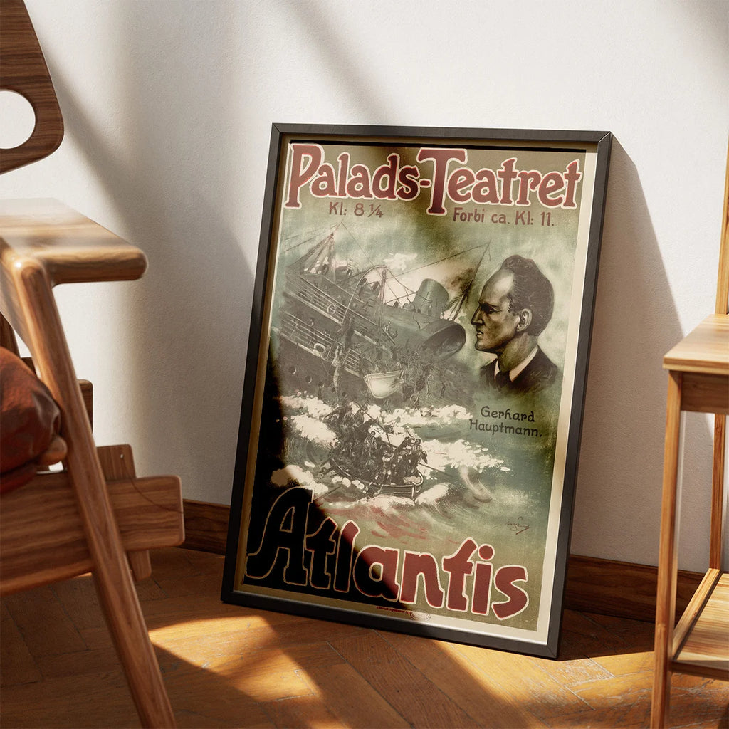 Atlantis 1913 - Dansk filmplakat – billede 3