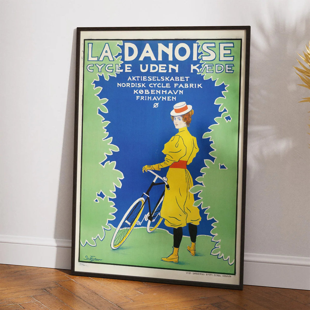 La Danoise 1896 - Dansk reklameplakat – billede 2