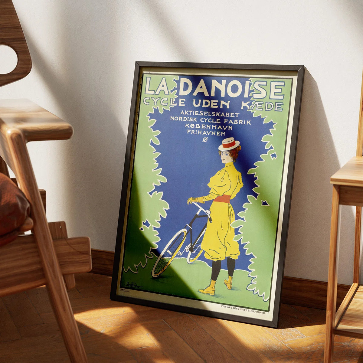 La Danoise 1896 - Dansk reklameplakat – billede 3