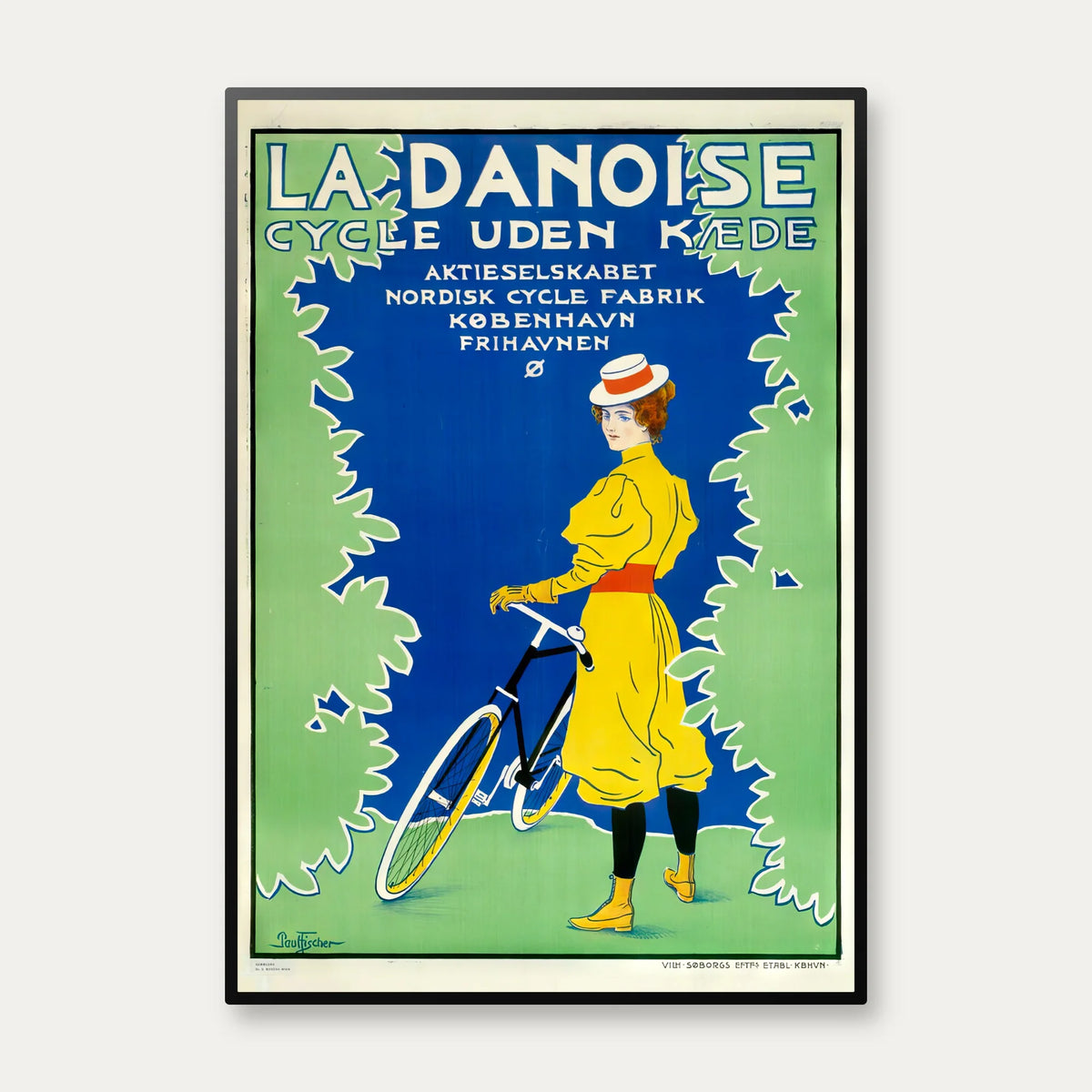 La Danoise 1896 - Dansk reklameplakat – billede 1