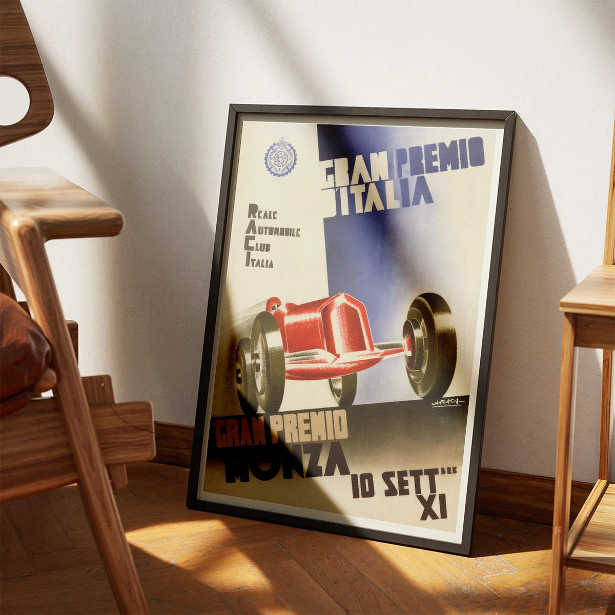Monza Grand Prix 1933 - Motorsport - Plakat – billede 3