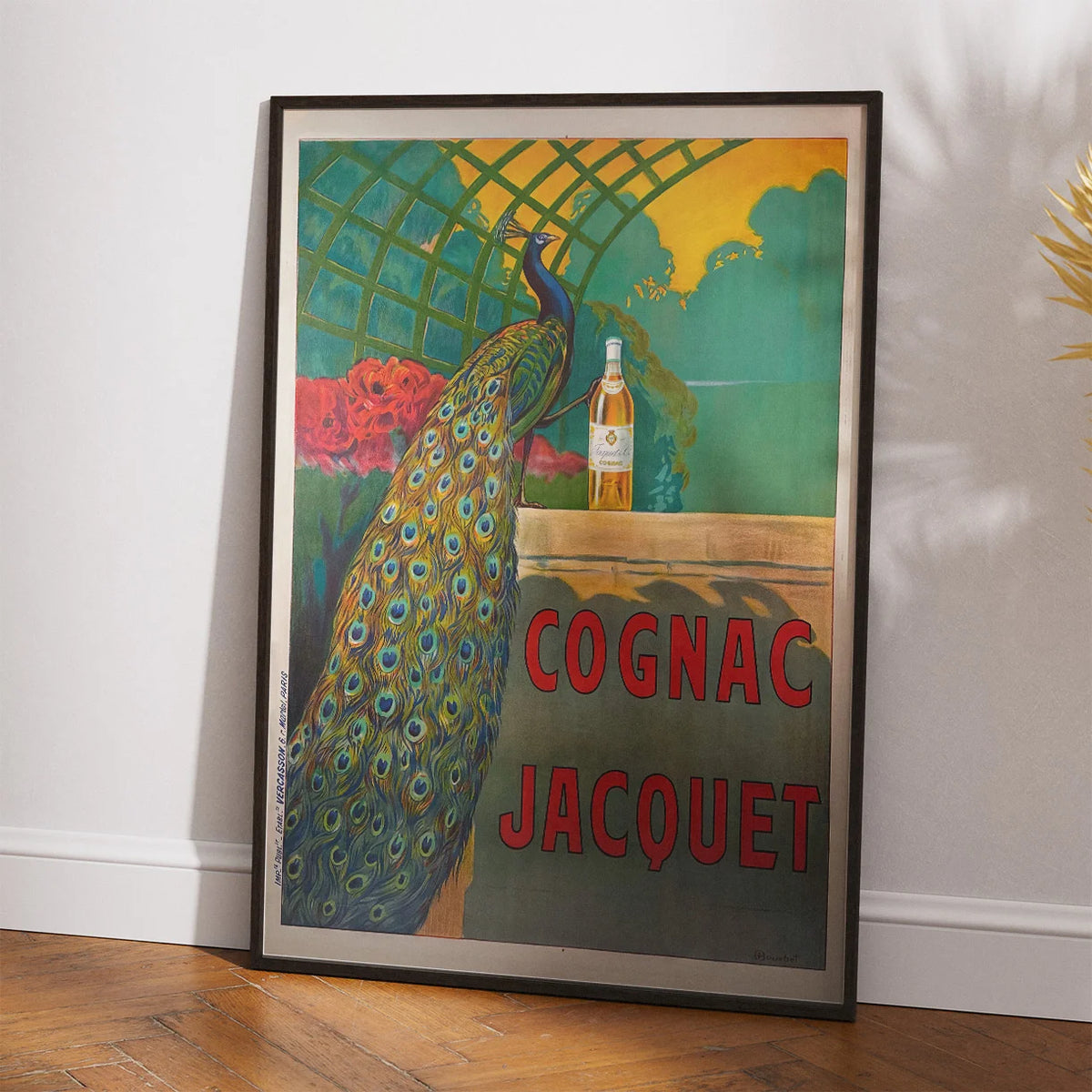 Cognac Jacquet 1920 - Reklameplakat – billede 2