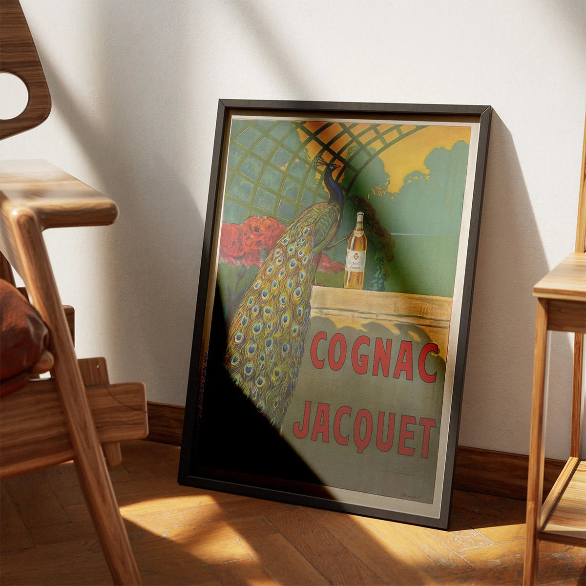 Cognac Jacquet 1920 - Reklameplakat – billede 3