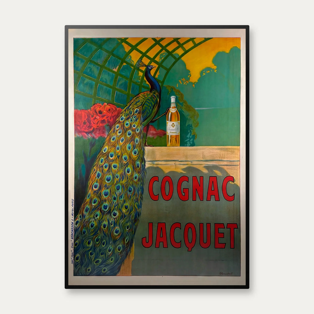 Cognac Jacquet 1920 - Reklameplakat – billede 1