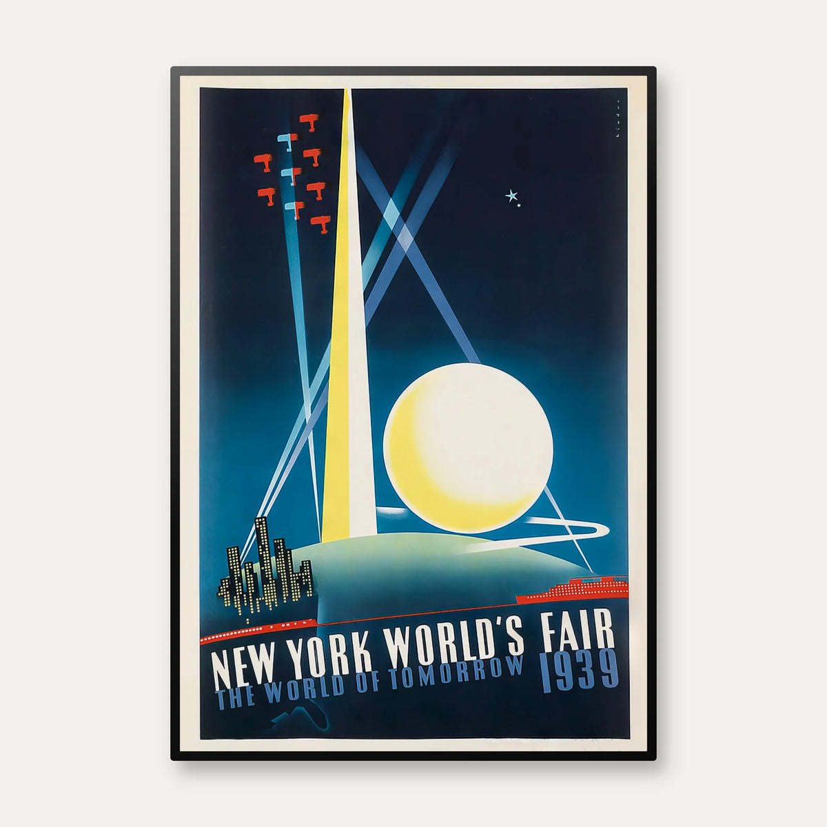 Verdensudstillingen, New York 1939 - Plakat – billede 1