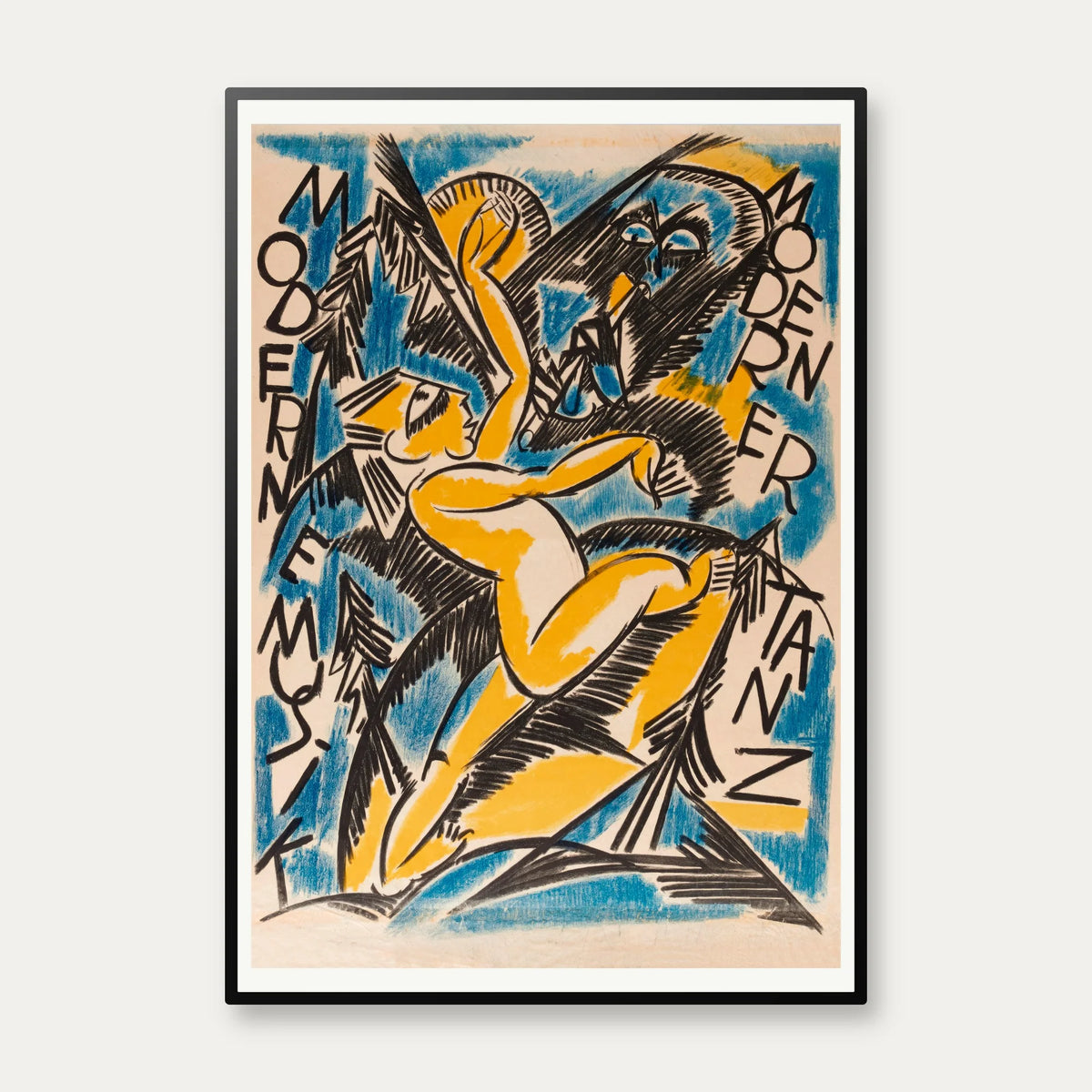 Moderne Musik 1919 - Plakat – billede 1