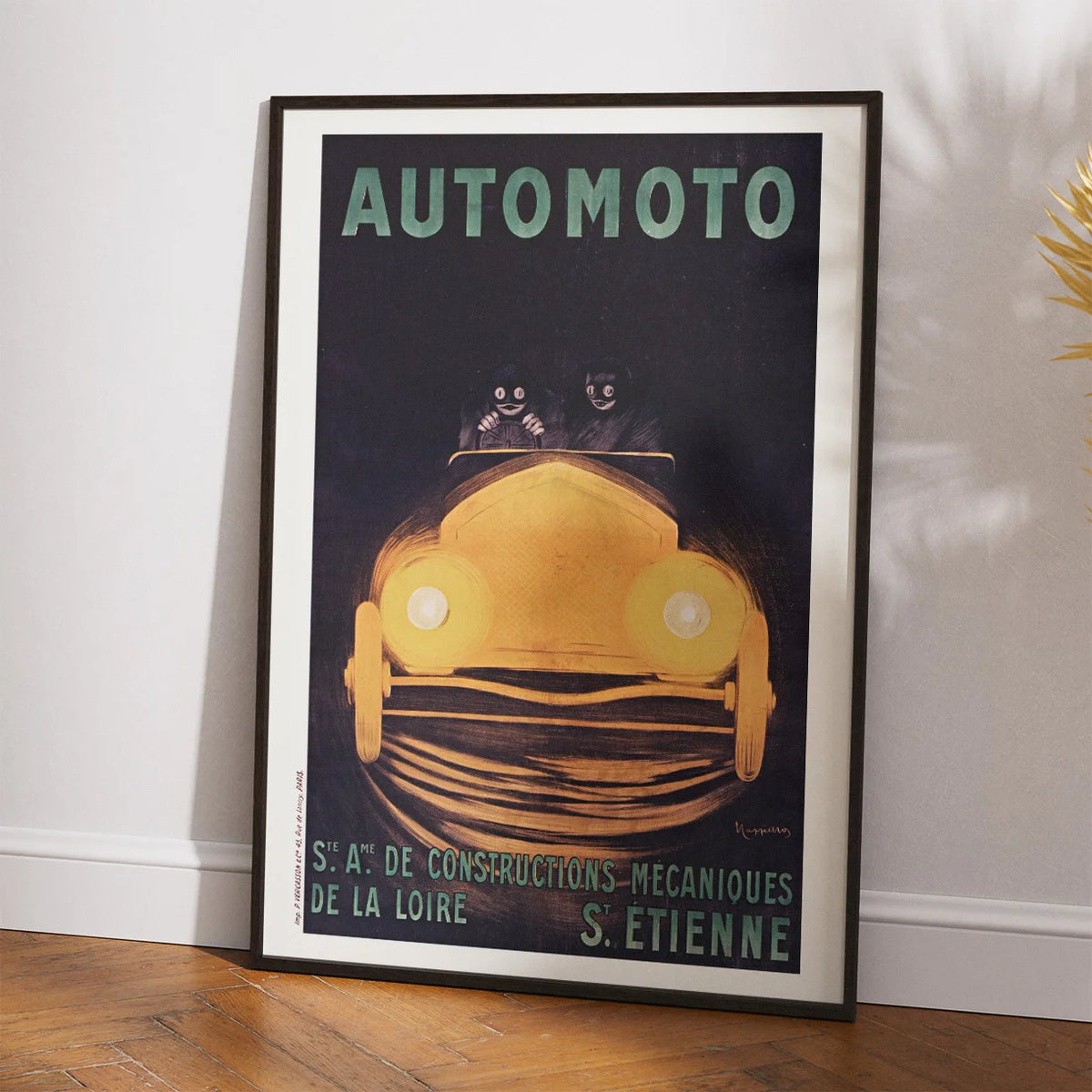 Automoto 1910 - Reklameplakat – billede 2