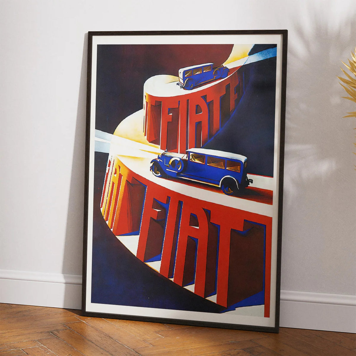 Fiat 1900 - Reklameplakat – billede 2