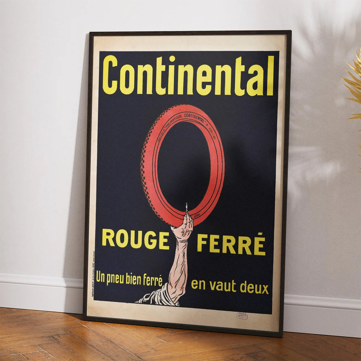 Continental 1910 - Reklameplakat – billede 2