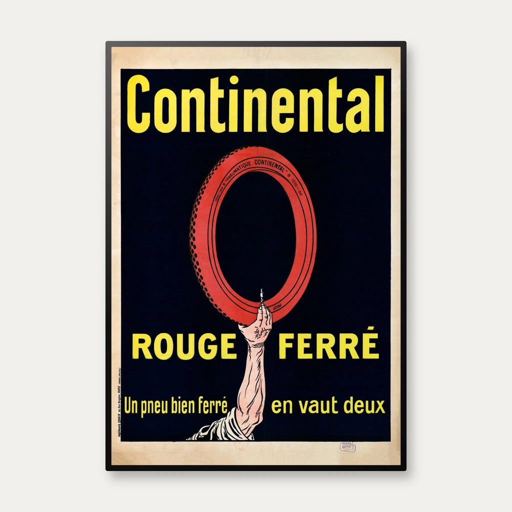 Continental 1910 - Reklameplakat – billede 1