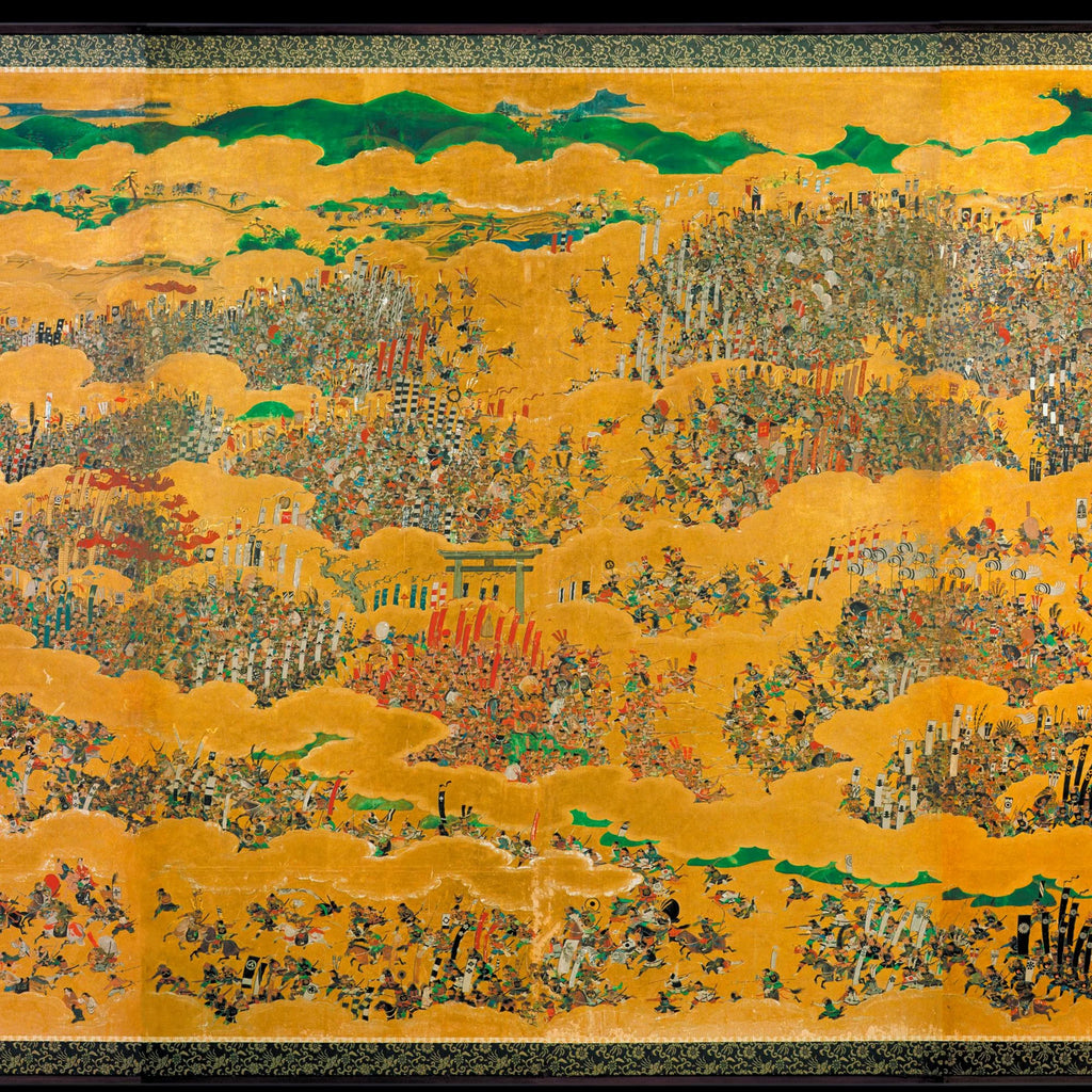 Slaget ved Osaka 1700-tallet - 90×40 cm – billede 4