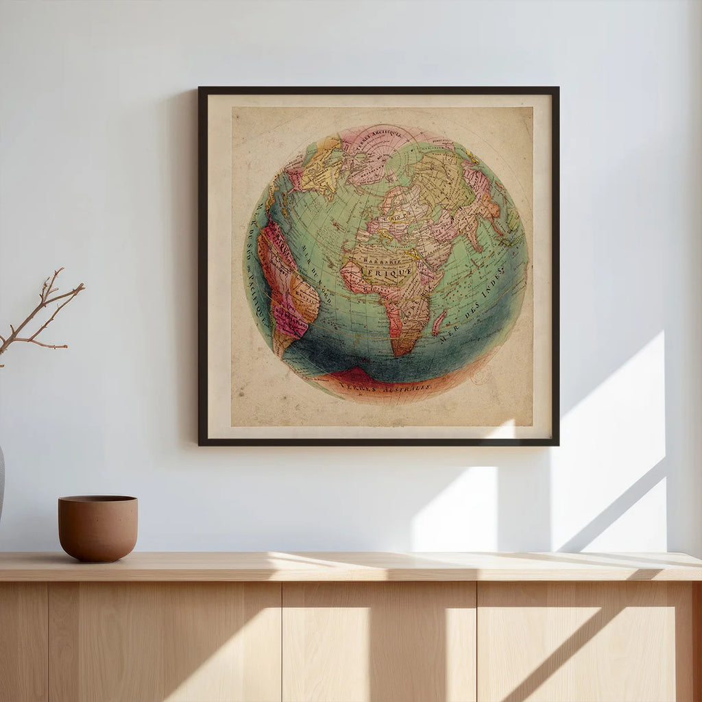 Globus 1879 - Geografisk plakat – billede 3