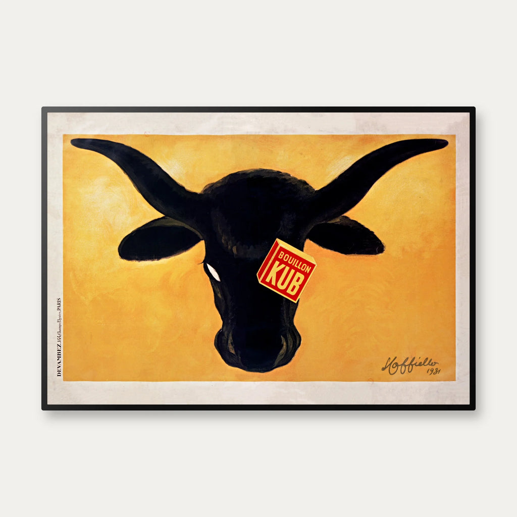 Kub Bouillon - Reklameplakat – billede 1