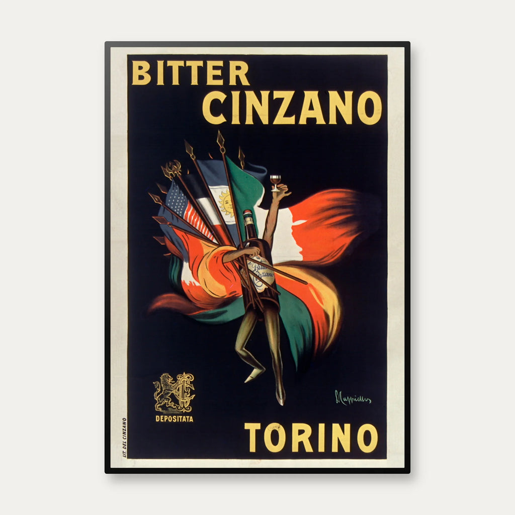 Cinzano Torino - Reklameplakat – billede 1