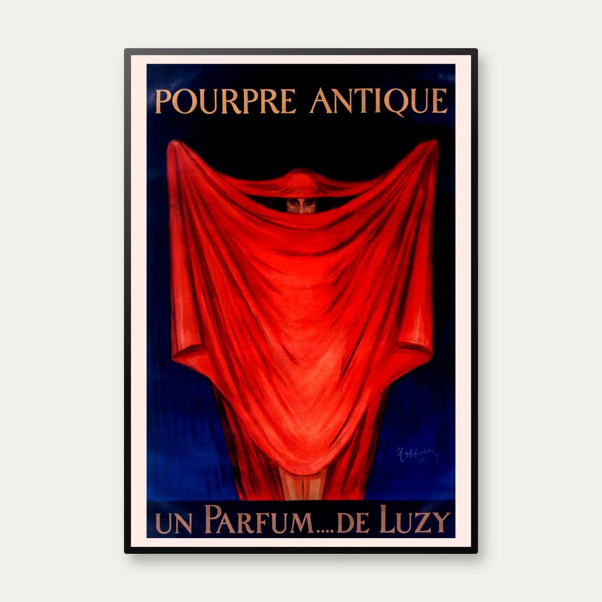 Pourpre antique 1921 - Reklameplakat – billede 1