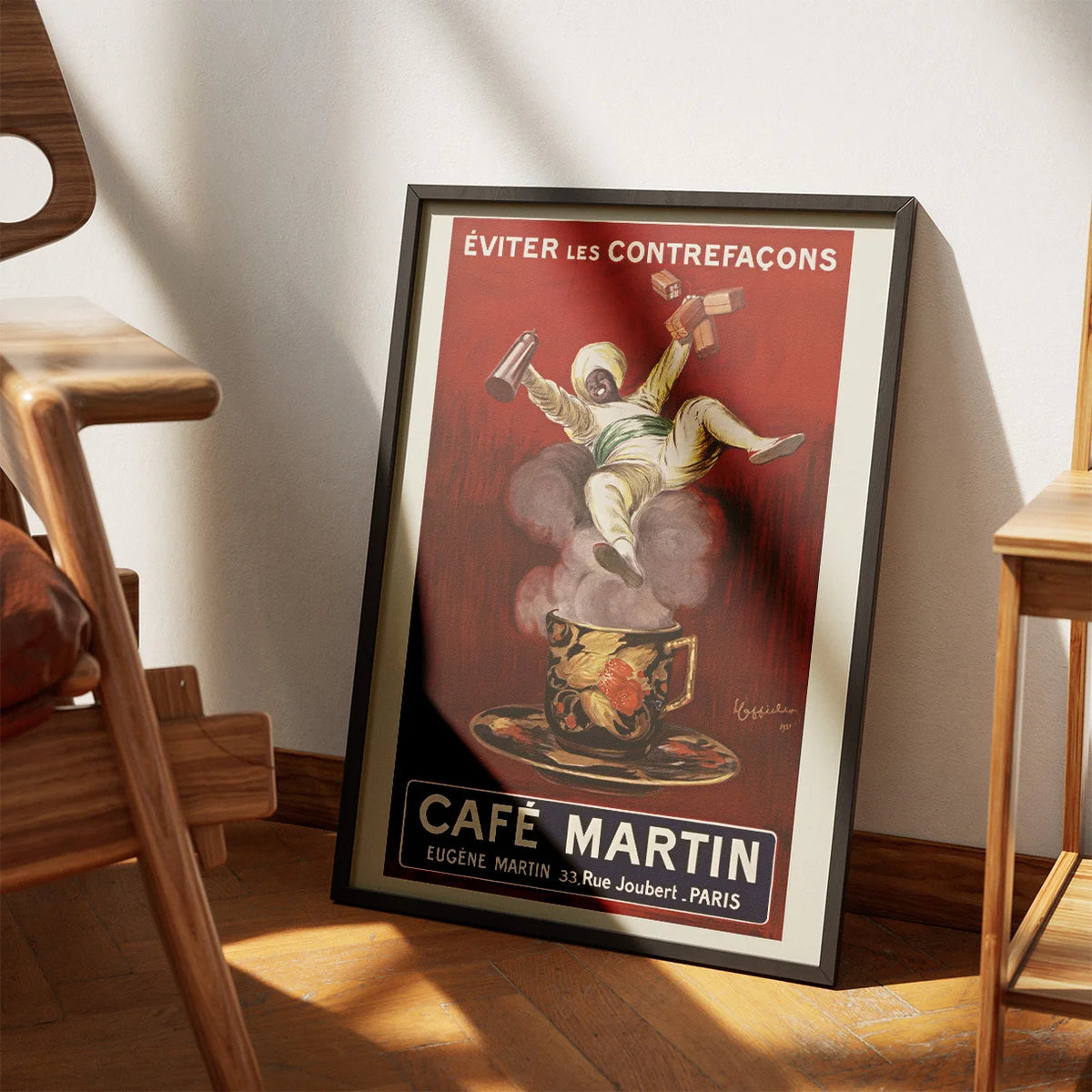 Café Martin 1900 - Reklameplakat – billede 3