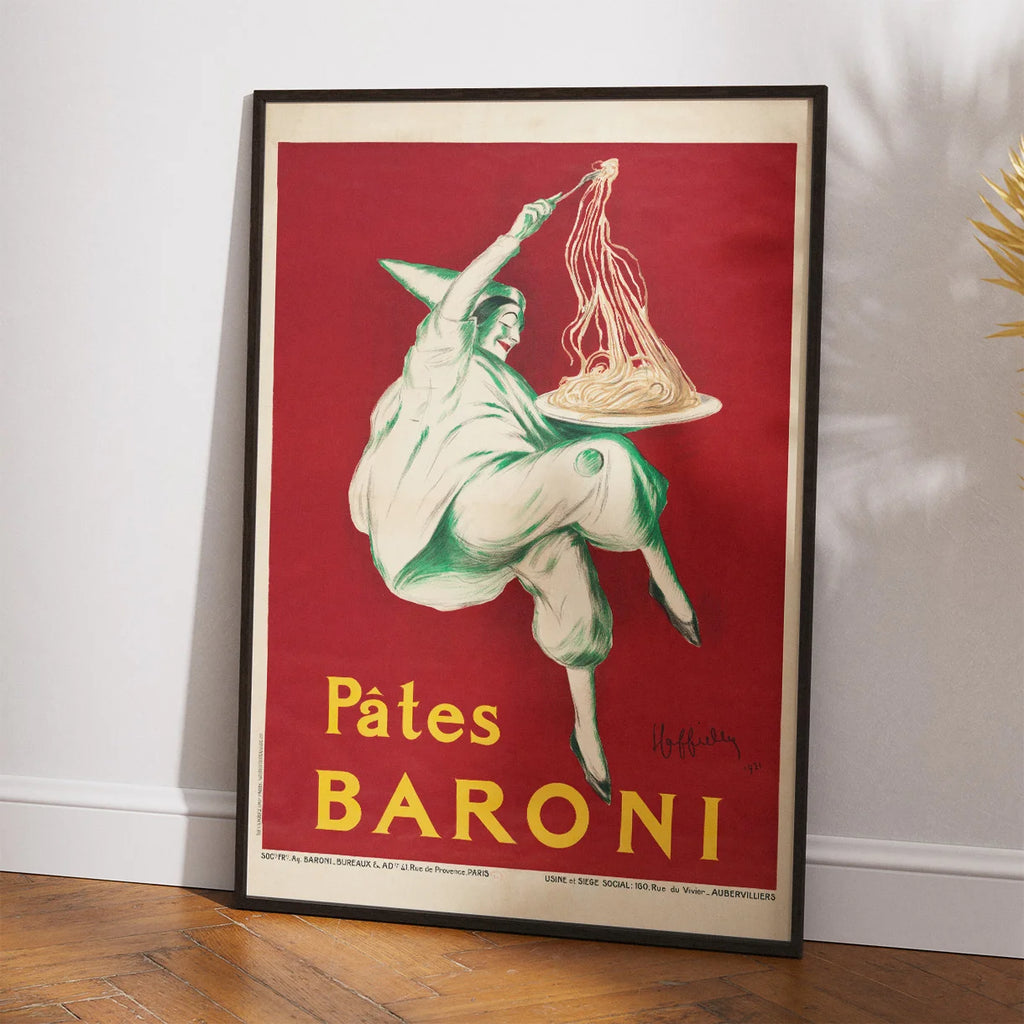 Pâtes Baroni 1921 - Reklameplakat – billede 2